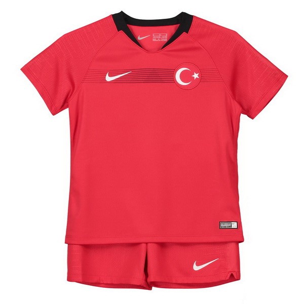 Maillot Football Turquie Domicile Enfant 2018 Rouge